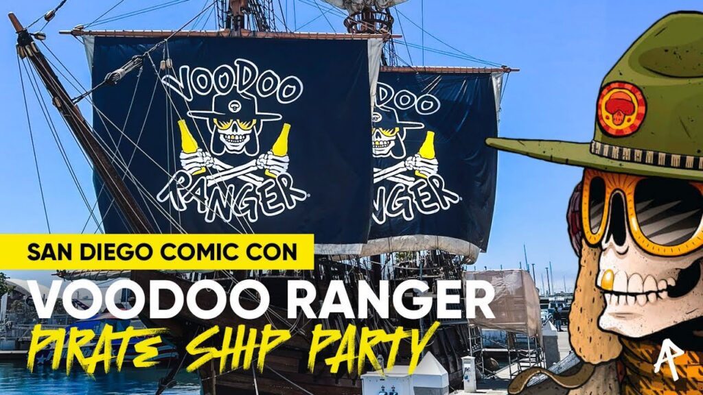 VooDoo Ranger Pirate Ship! San Diego Comic-Con!🍻