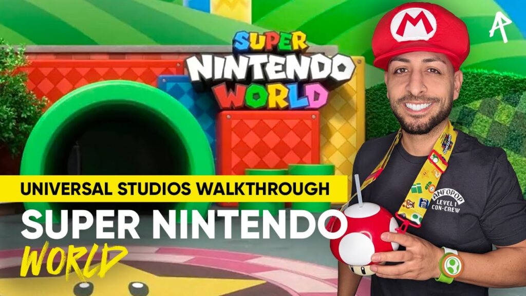 Super Nintendo World Early Access Walkthrough!